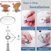 10 Inch Pan Lid, Tempered Replacement Pan Cover, 6,8,9.5,10.5,11,12,12.5 Inch