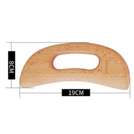 1 PCS Gua Sha Massage Tool Wooden Gua Sha Board Body Massage Tool for Anti Cellulite and Relieve Muscle Fatigue