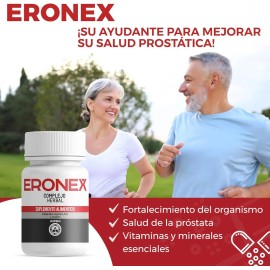 Eronex Complejo Herbal Salud De La Prostata 20caps Sfn Sin sabor