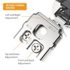 Chibery 6 Pack 1-1/2" Overlay 3D Soft Close Concealed Hinge