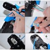 Gaobige rj45 Crimp Tool Kit, Cat5 Cat5e Crimping Tool with