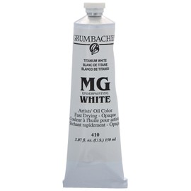 Grumbacher MG Underpainting White, 5.07 oz Tube, Titanium White