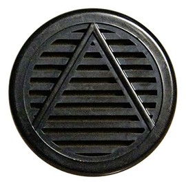 Cuban Crafters Accessories Small Cigar Humidifier Round Black Puck 2.2 Inches Diameter and 1 Inch Height