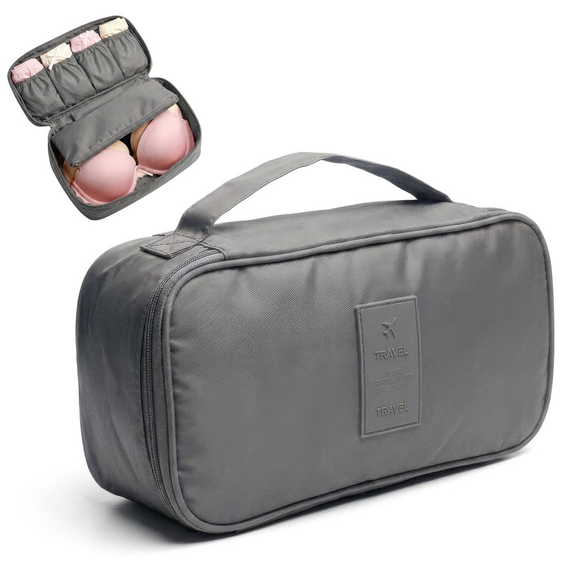 Portable Travel Storage Bag – Multi-Function Bra & Underwear Organizer,