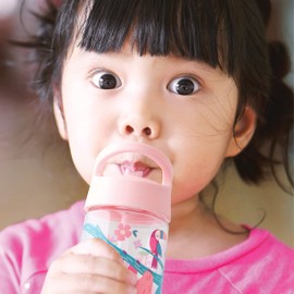 Stephen Joseph, Botella de agua para niños, Tritan de 10 onzas, sin BPA, botella de agua para niñas y niños, botella de vuelta a la escuela, unicornio rosa