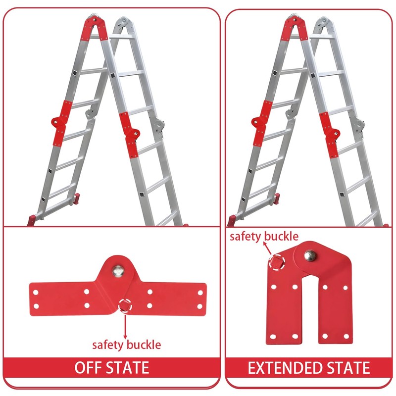 Attic Ladder Hinge 2pcs for Ladder Pull Down System, Durable