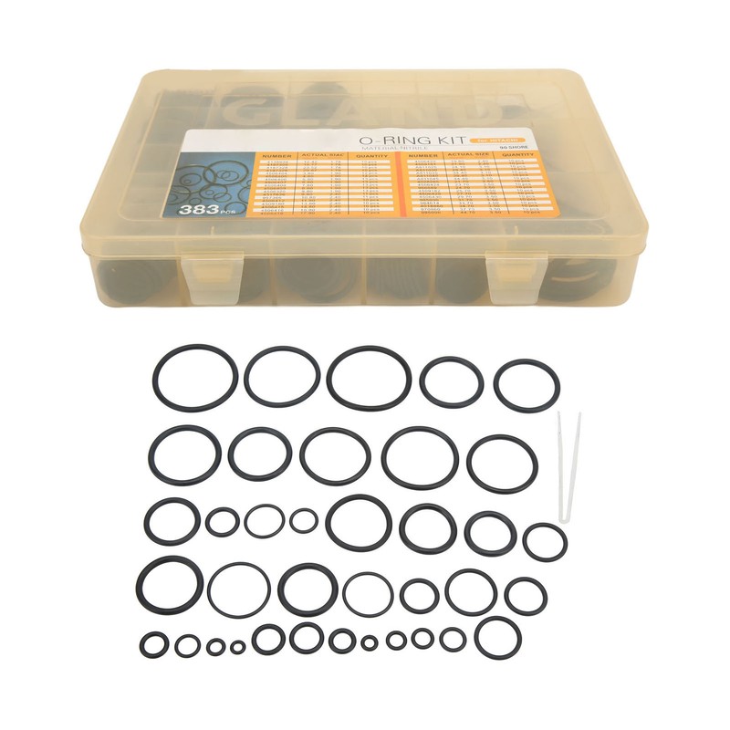 383 Pieces Rubber O Ring Assortment Kit 4138938 Replacement for