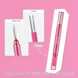 Kiss Me [키스미] NEW컬러 아이래시 콤 앤 트위저 키트 [퍼플] [Kiss Me] NEW Color Eyelash Comb and Tweezers Kit [Purple]