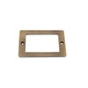 Antique File Cabinet Label Holder 3" x 2" Frame Drawer