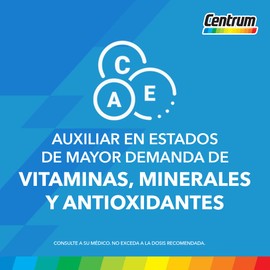 Centrum Multivitamínico Balance Frasco con 60 tabletas