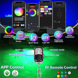 NBWDY RGBW IP68 Underwater 1/2in NPT Boat Drain Plug Light with APP Remote Control,Smart Cooling System,Anti-Corrosion Bronze Housing Marine Boat LED Light for Fishing Swimming Diving