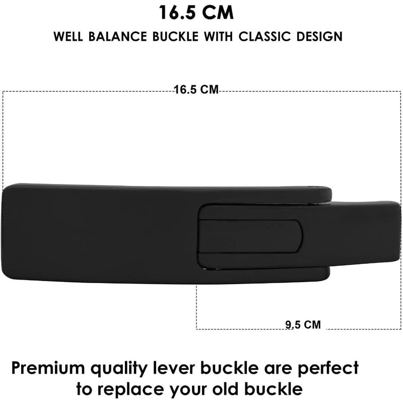 Replacement Lever Buckle for Power Weightlifting Belt, Strengthen Workout Training