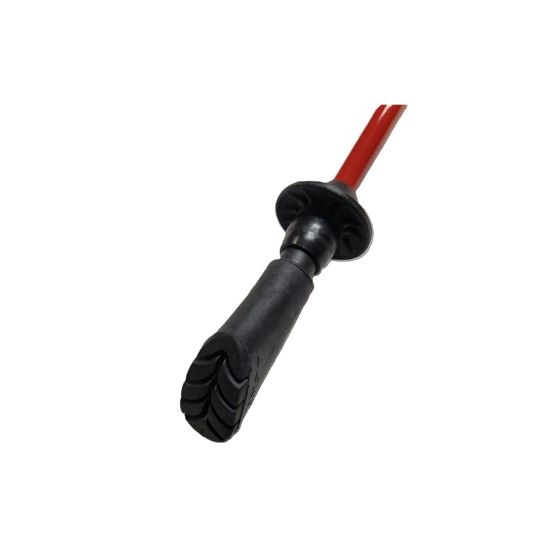 LEKI Nordic Walking Pacer HM Carbon Trekking Poles Red 120cm