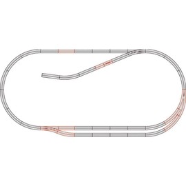 Roco 61102 H0 geoLINE (with bed) supplement set