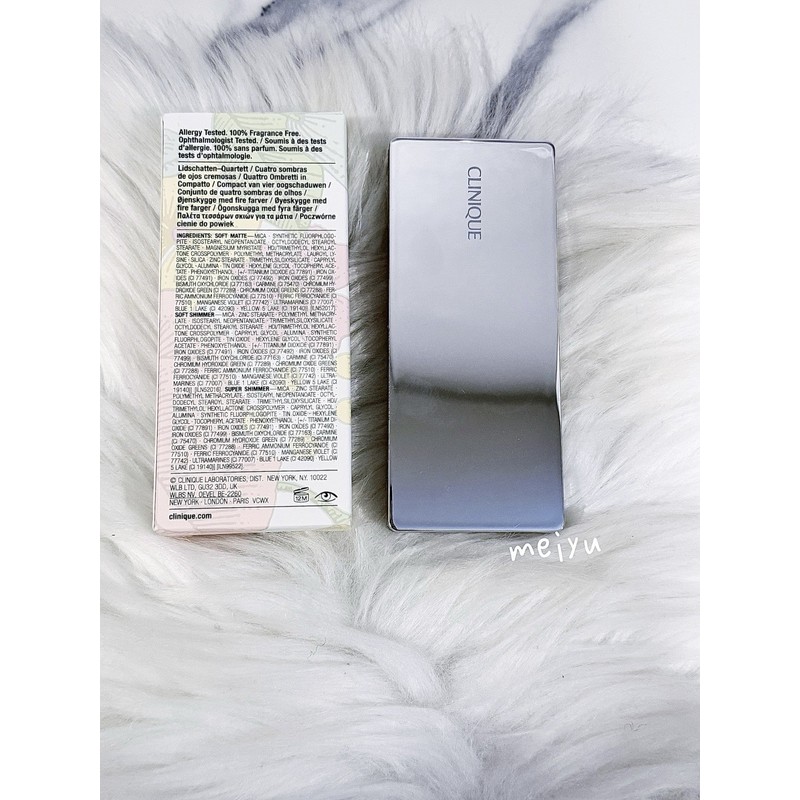 Clinique 03 MORNING JAVA, Clinique All About Shadow Eyeshadow Quad,