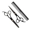 Hairdressing Shears Set Incisive Stainless Steel Professional Haircut Scissors Kit