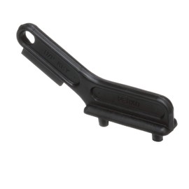 Seachoice Deck Plate Key, Black, Polycarb, 3-3/8 In., Fits Most Fuel, Gas & Water Tank Deck Fill Caps