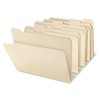 Office Depot® Brand Manila File Folders, 3/4" Expansion, 1/5 Cut,