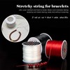 Bracelet Elastic Beading String Cord Thread Making for Bracelets, 0.8MM