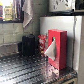 Tradition Acoustic TRIBECA Tissue Case Wall Hanging Red