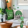 OPULANE St Patricks Day Pillow Covers 18x18 Set of 4