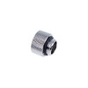 Alphacool Eiszapfen G1/4" Male to Female 10mm Extender Fitting, Chrome