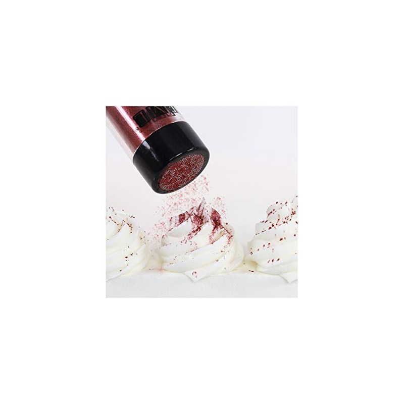 PME Edible Lustre Snow Red 10g, standard
