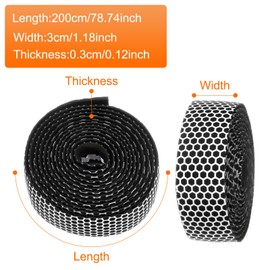 HARFINGTON Bike Handlebar Tape PU EVA Soft Bicycle Bar Tape with End Plugs for Road Cycling Folding Bicycles Enhance Bike Grip, White