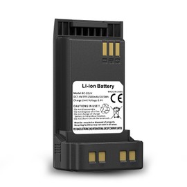 BAOFENG DM-32 Radio Battery 2500mAh Li-ion Battery for UV-32 Walkie Talkie 16.28Wh BC-32UV for UV32 Two Way Radio DC7.4V