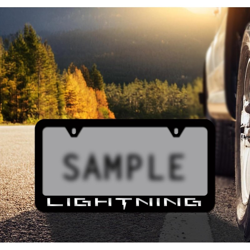 Ford Lightning F-150 License Plate Frame