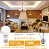 LAMPHOME 12-Pack Cool White LED Bulbs - Energize Bedroom &