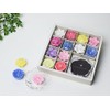 Kameyama Candles, Flower Making in Paulownia Box, Assorted Flower Shaped