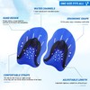 WANGCL 1 Pair Swim Paddles Training Hand Paddles Lightweight And