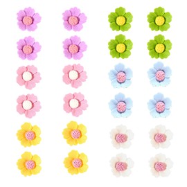 A8MENX0 24 PCS Fridge Magnets Cute SmallDaisy Refrigerator Magnets