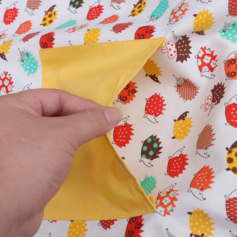 BESTonZON Children's Cotton Apron with Pockets, Adjustable Children's Bib for