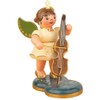 Hubrig Engel mit Cello 6,5cm Erzgebirge