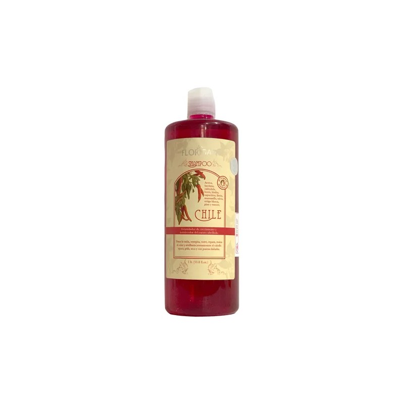 Shampoo Estimulador Crecimiento Chile Classico Florigan 1lt