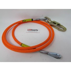 CLIMB RIGHT ARBORIST CLIMBING 10FT X 1/2" STEEL CORE FLIPLINE - 75002 - ANSI