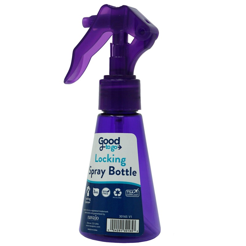 Handy Solutions Good To Go Locking Spray Bottle, 3 Ounce