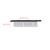 ArrErr 10 Pack Wig Comb Long 20 Teeth Clips Black