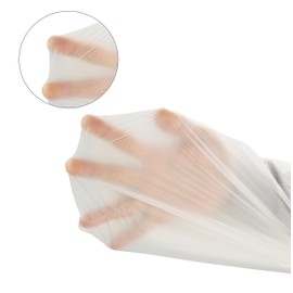 Morcte 18 Gallon Trash Bags, Gray Garbage Bag, 100 counts