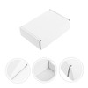 Operitacx 6pcs White Cardboard Shipping Boxes for Mailing and Packing