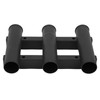 Rod Storage Holder Wall Side Mounted 3 Tube Fishing Pole