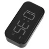 USB LED Digital Touch Alarm Clock 12/24H Portable Bedside Clock