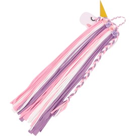 Hohopeti Organizador de Lazos Pelo de Unicornio, Porta Moños y Soporte para Pinzas Cabello, Poliéster, Decoración de Habitación de Niña