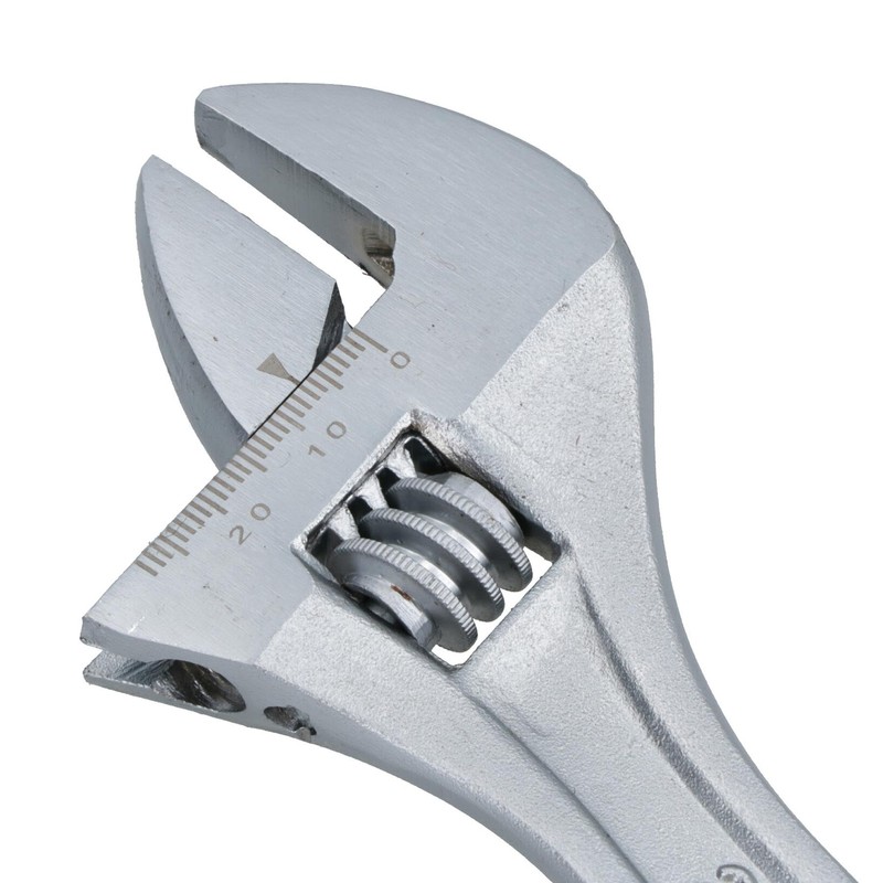 AB Tools 8" Adjustable Spanner/Wrench Monkey Pipe Plumbers Opening Range