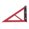 Woodworking Triangle Ruler Inch Scale Square Angle Ruler Aluminum Alloy