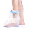 Fasola Foot Cover for Shower, Non-Slip Waterproof Ankle Cast Protector