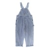 Rolanko Overalls for Kids, Girls Denim Pants, Wide Jumpsuit, Girls