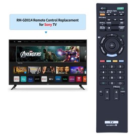 PZL RM-GD014 Replacement Remote Control for Sony Bravia LCD TV RM-GD005 RM-GD009 RM-GD015 KDL-32EX700 KDL-40EX710 KDL-55HX700 KDL-40EX700 KDL-40HX700 KDL-32EX710 KDL-32EX600 KDL-40EX600 KDL-46HX700